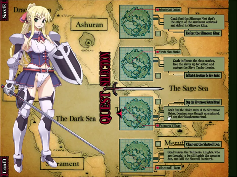 CrossinG KnighTMarE: A Hymn to the Defiled Holy Maidens screenshot 5