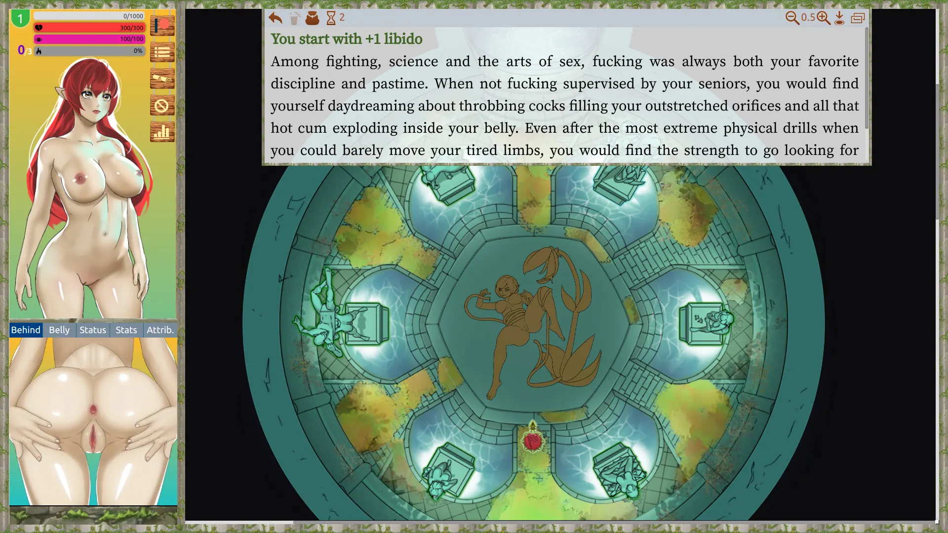 Dryad Quest RPG: A Tale of Lust and Glory screenshot 13