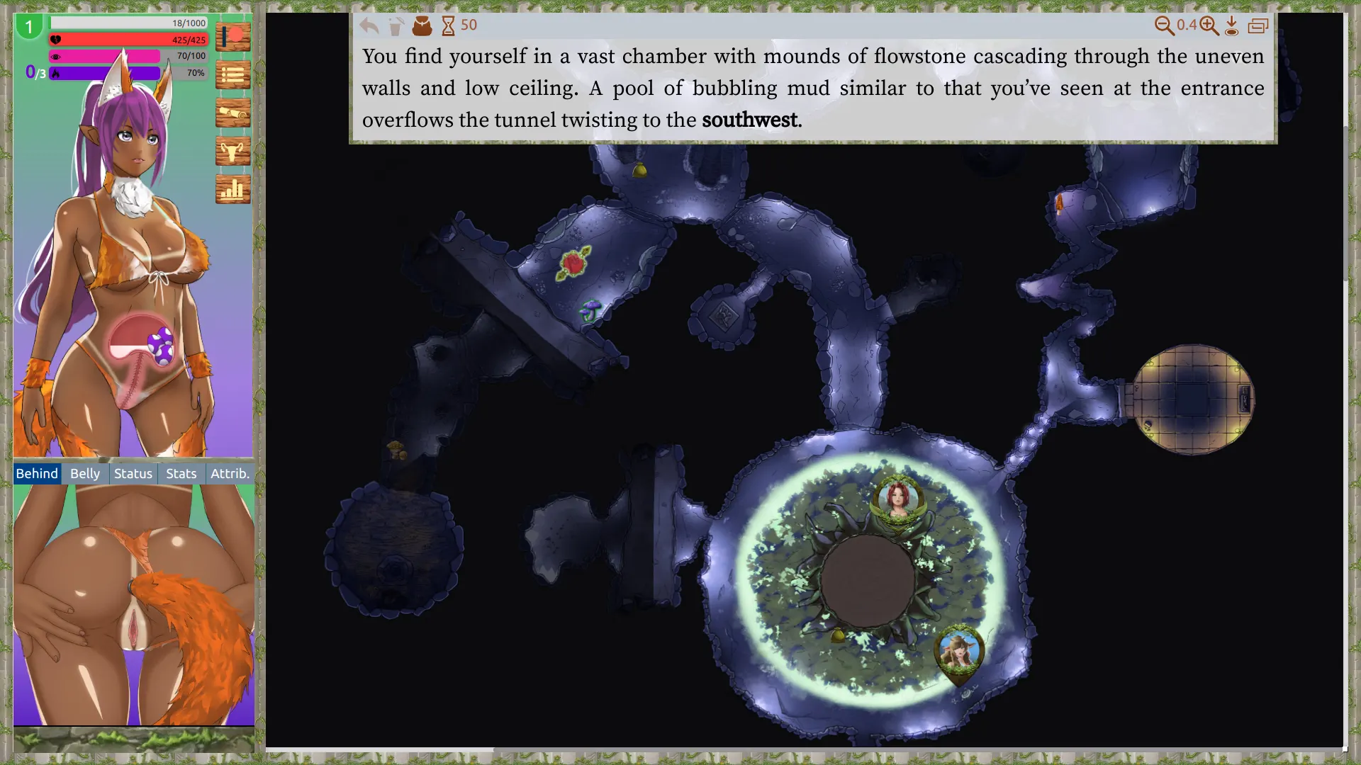 Dryad Quest RPG: A Tale of Lust and Glory screenshot 14