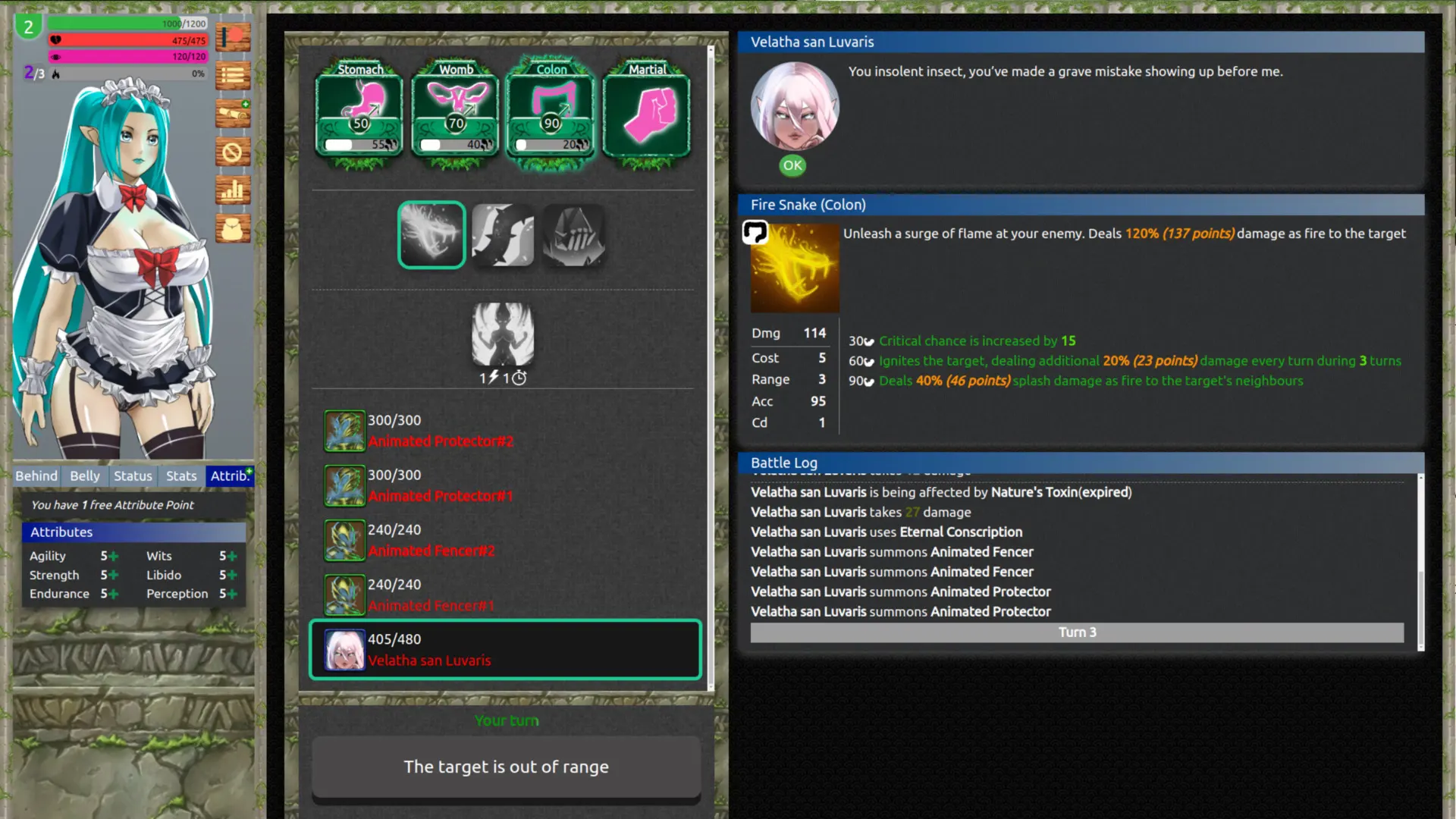 Dryad Quest RPG: A Tale of Lust and Glory screenshot 20