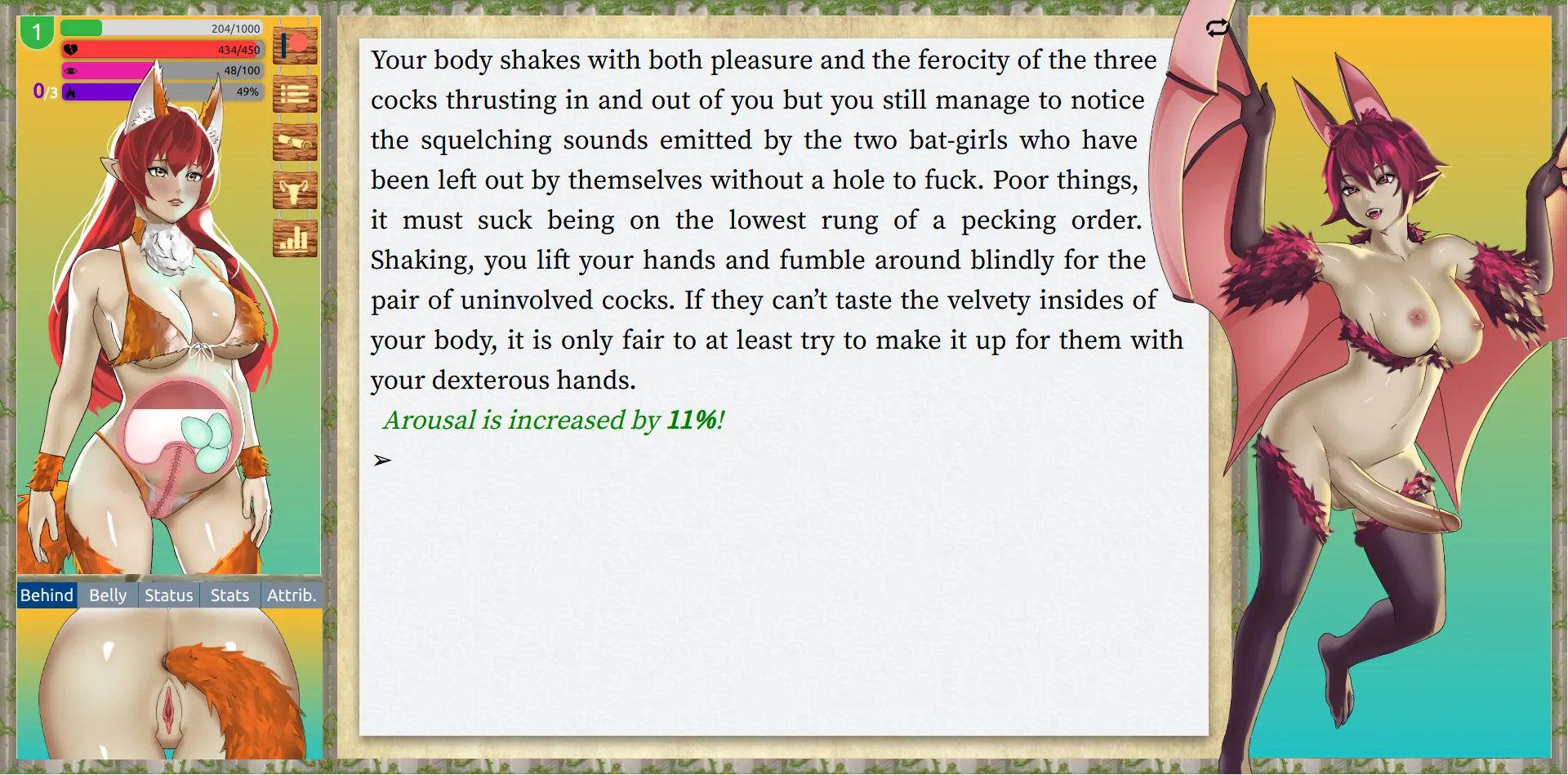 Dryad Quest RPG: A Tale of Lust and Glory screenshot 24