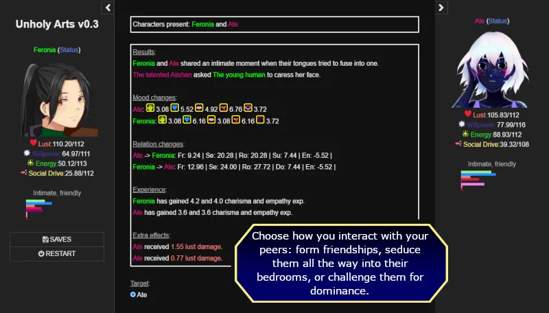 Unholy Arts screenshot 4